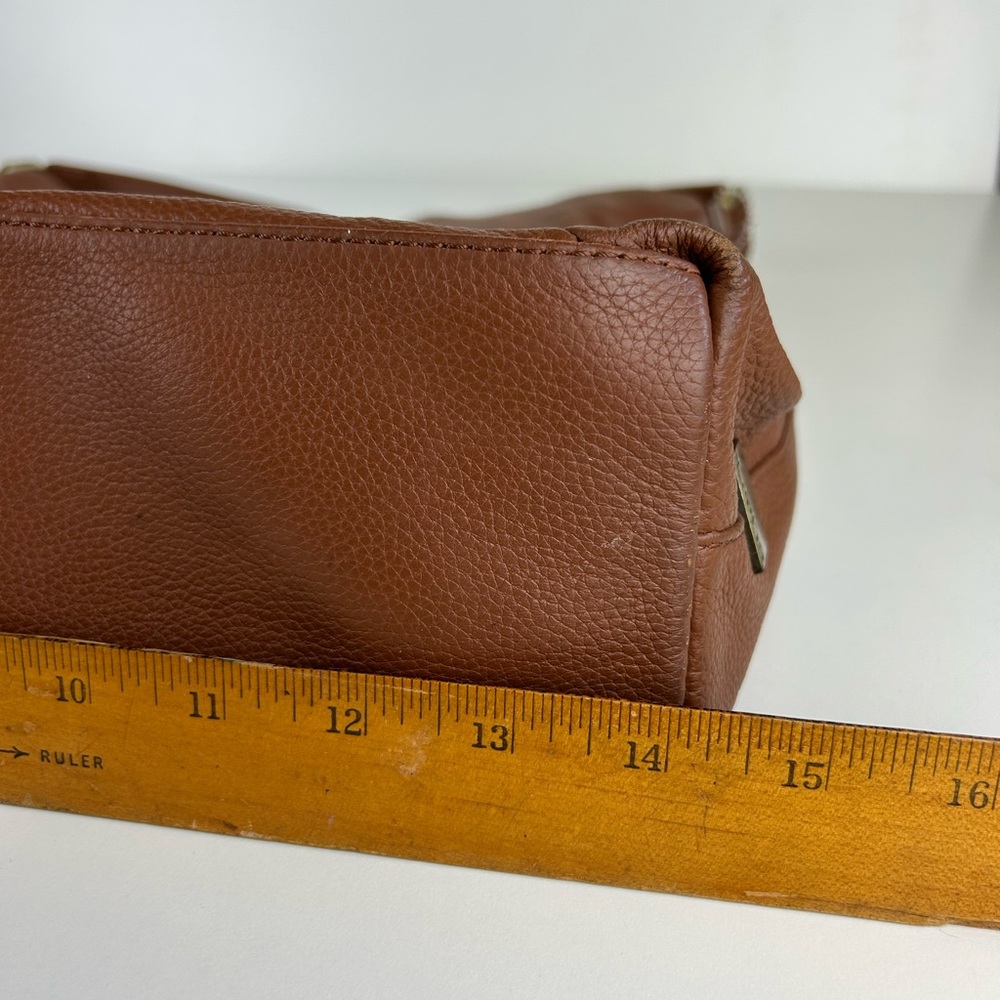 KOOBA SOFT SLOUCHY TAN PEBBLE LEATHER HOBO OVERSIZED SHOULDER PURSE BAG - Picture 9 of 13